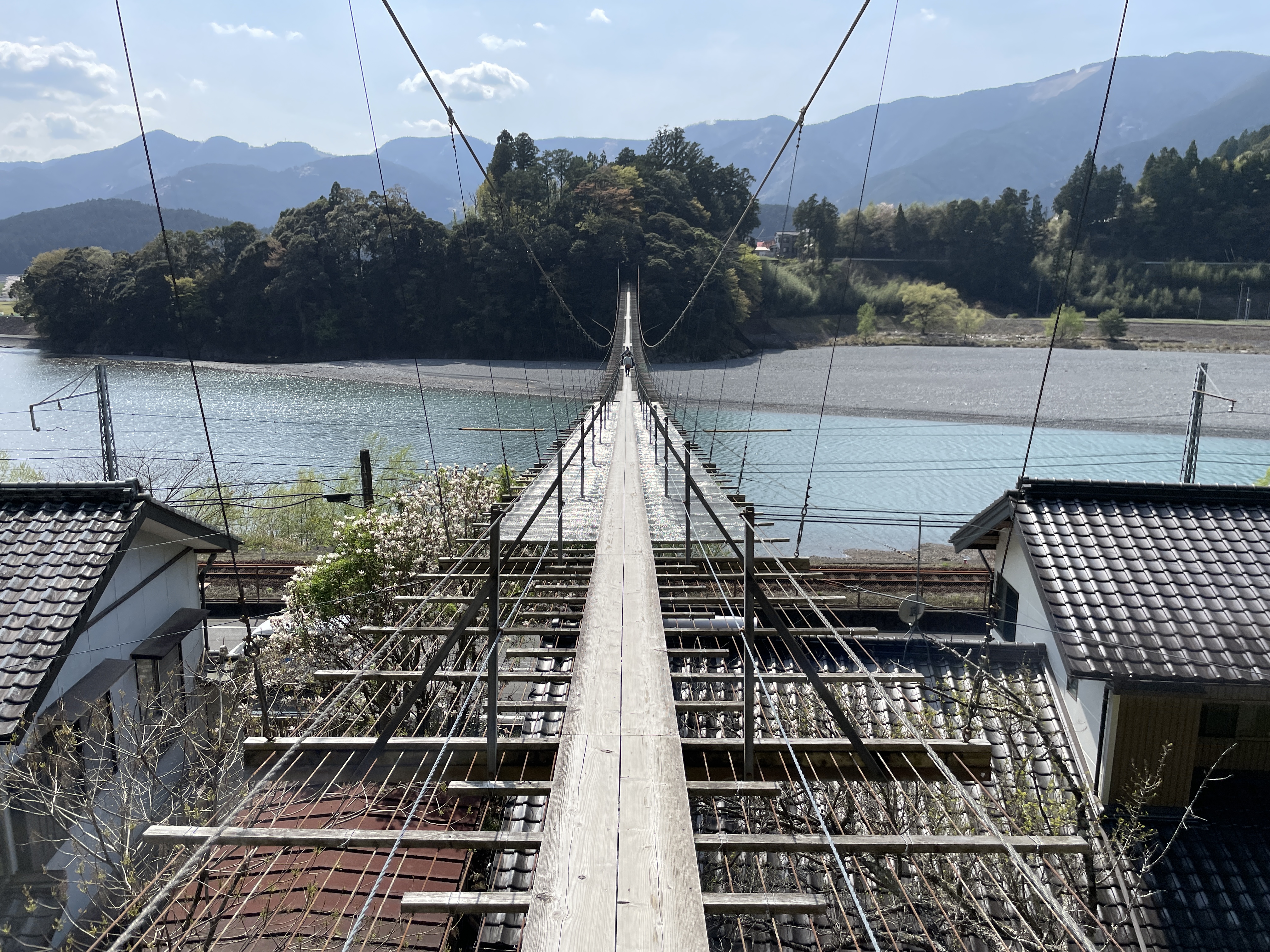 塩郷の吊橋